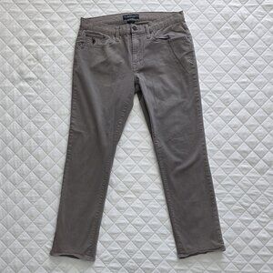 U.S. Polo Assn Slim Fit Jeans Gray Stretch W33 L30 Casual Denim Pants
